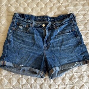 American Eagle Outfitters Women's Classic Blue Jean Shorts